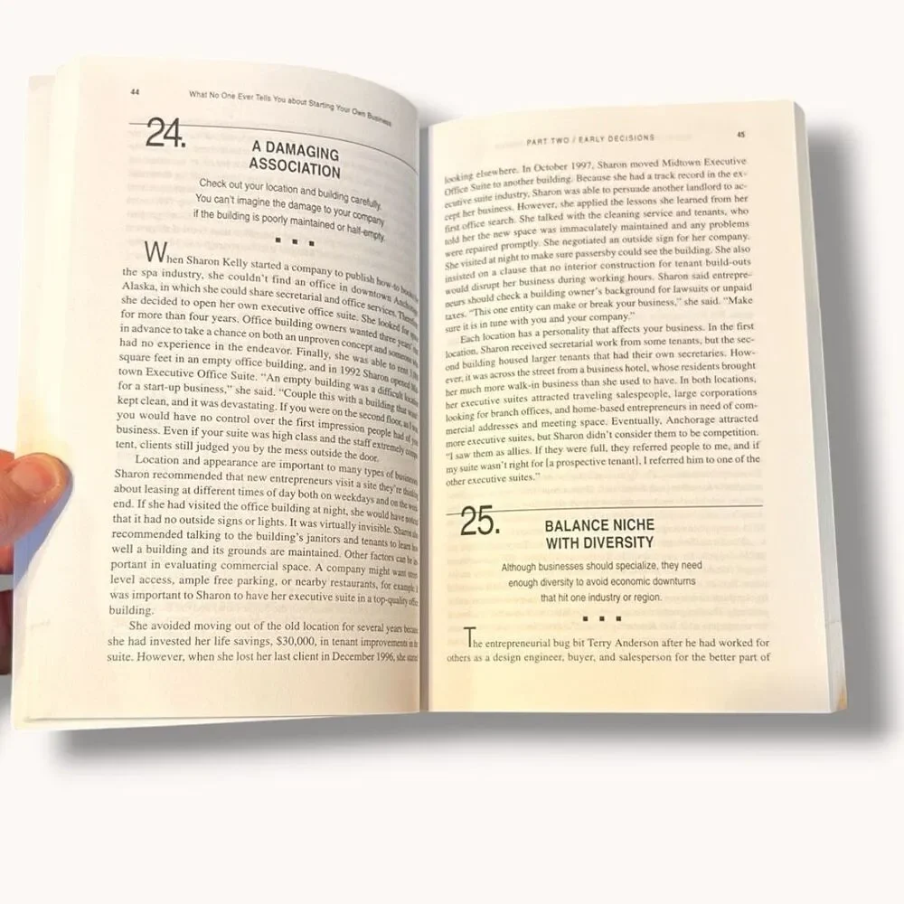 What No One Ever Tells You About Starting Your Own Business 2nd Ed